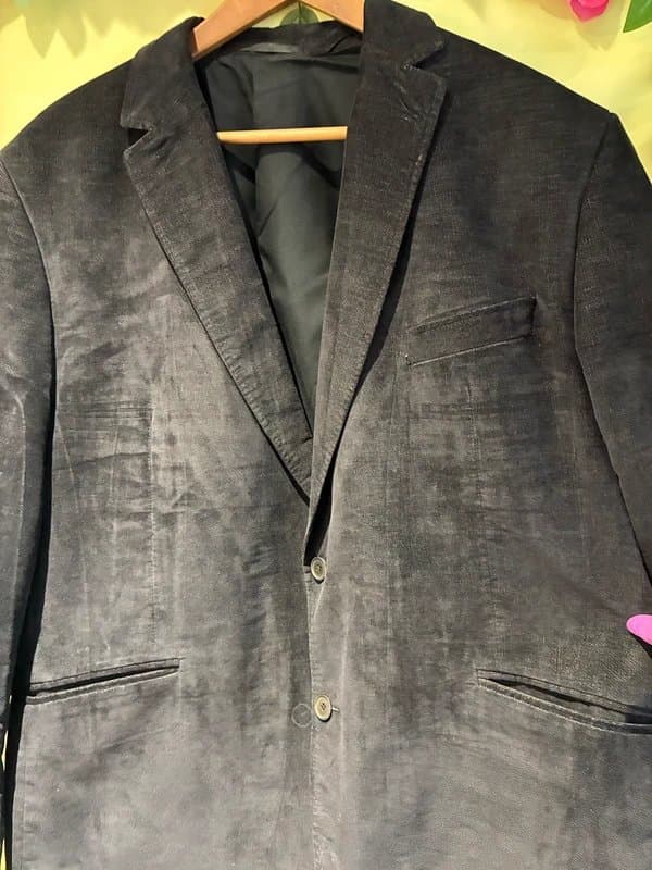 Marks & Spencer Marks & Spencer men’s charcoal grey corduroy blazer (size XL)