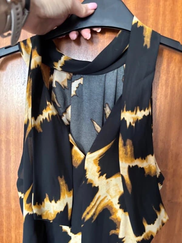 New Look Halter neck tie top