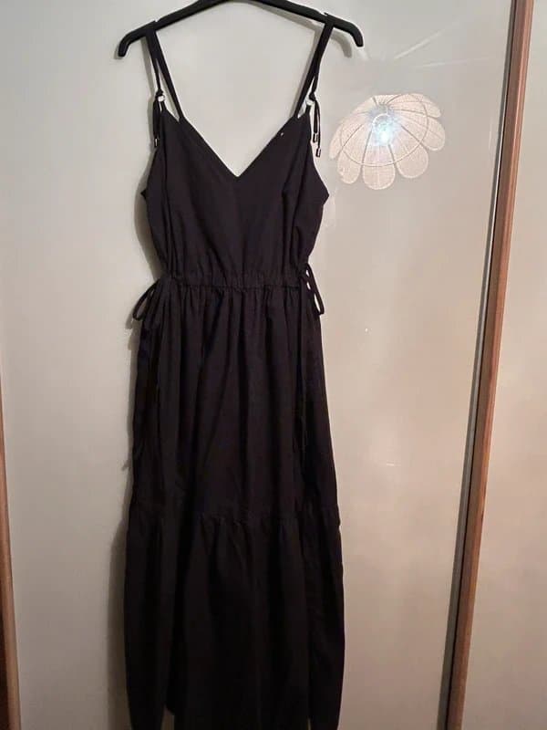 ASOS ASOS black maxi dress UK 10