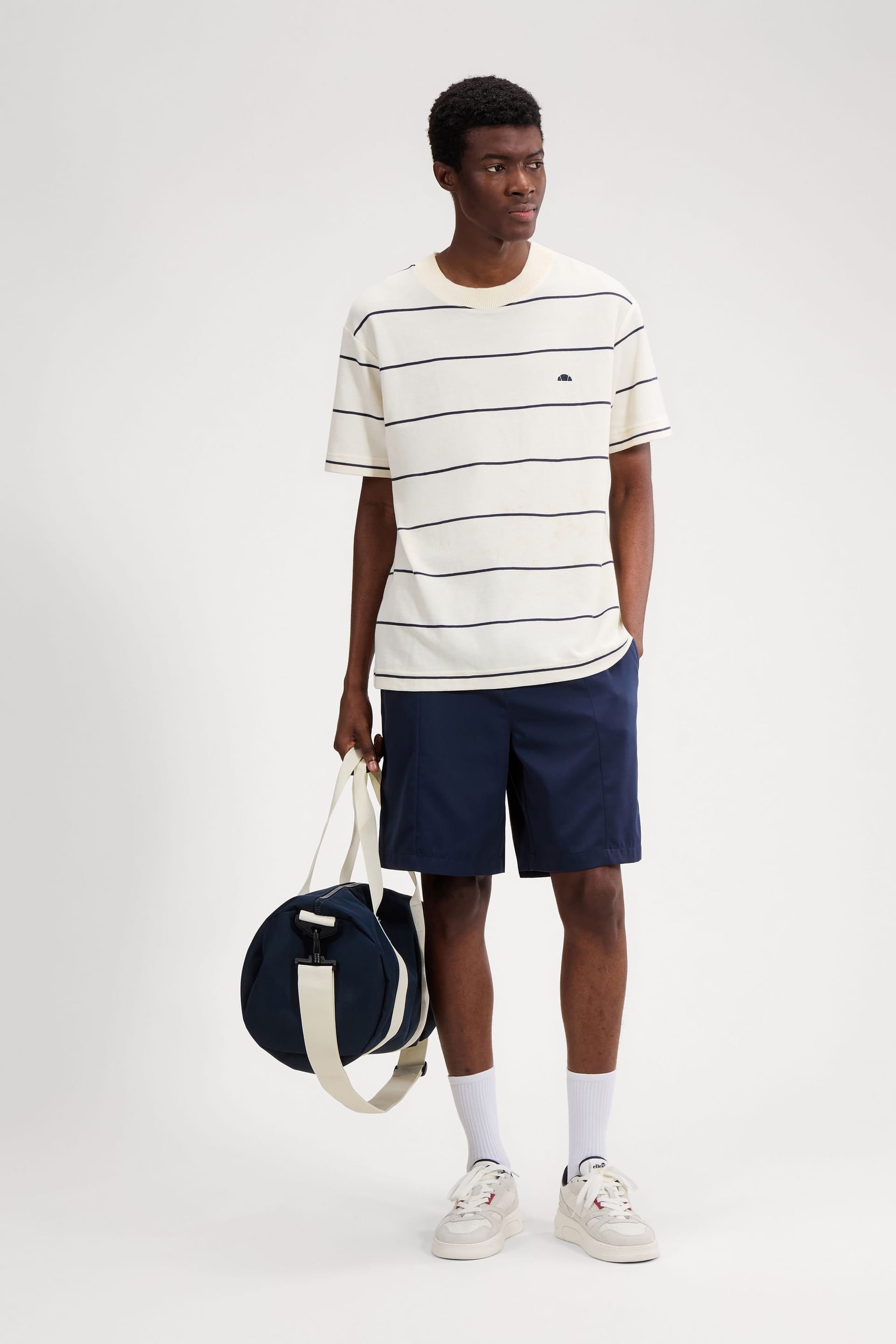 Ellesse Ellesse Men's Verri Tee in Off-White - 4