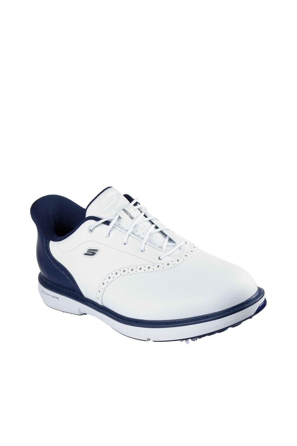 Skechers Skechers Men's White Golf Shoes with Blue Accents