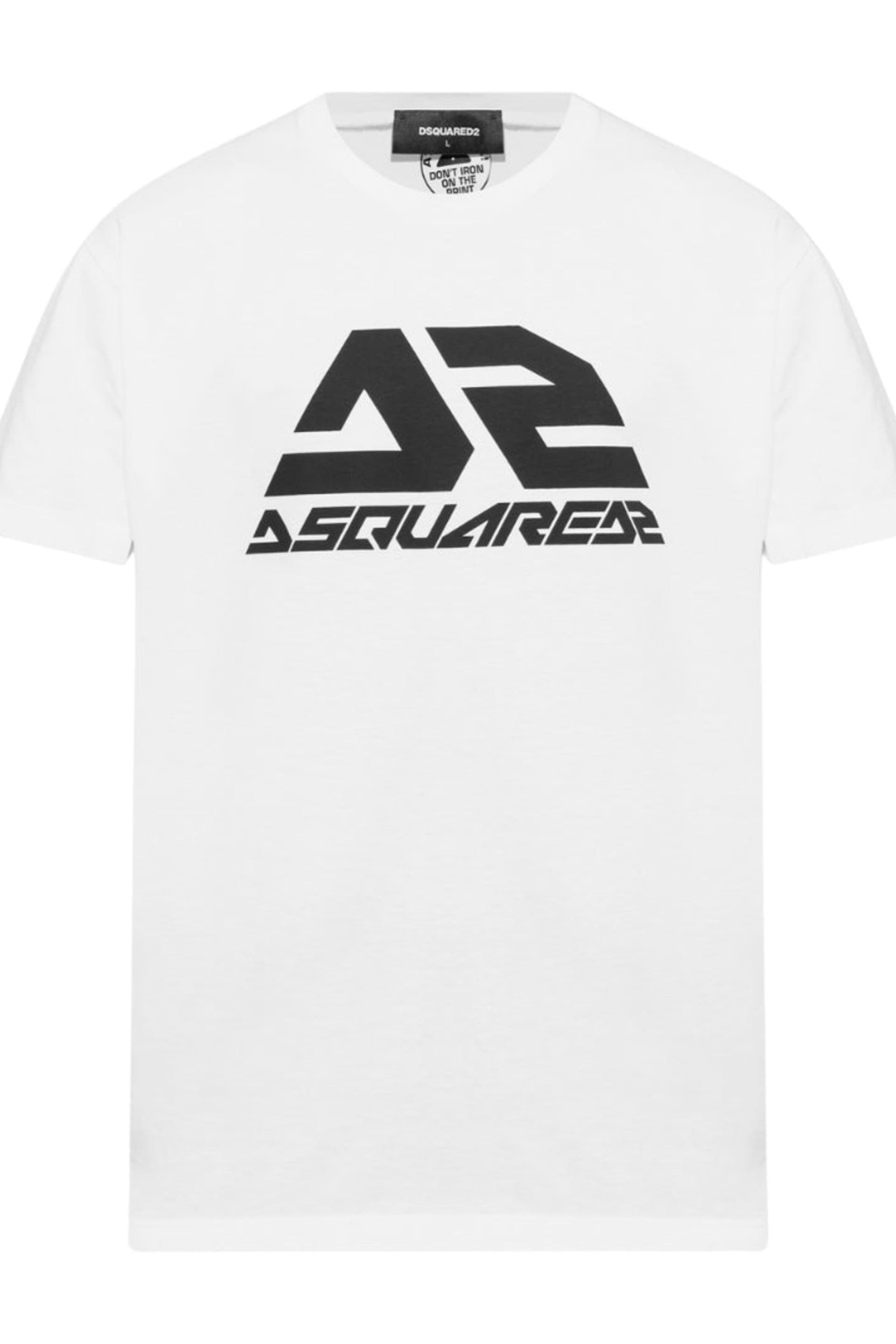 Dsquared2 Dsquared2 Men's Short Sleeve Round T-shirt in White