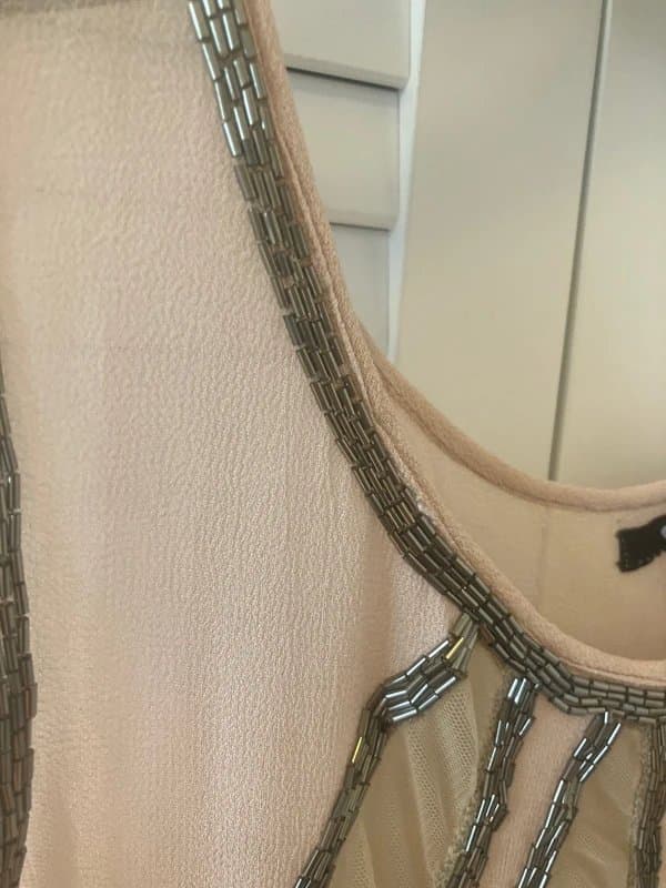 TFNC London TFNC London art deco beaded sequin embellished cami top L large 12 14