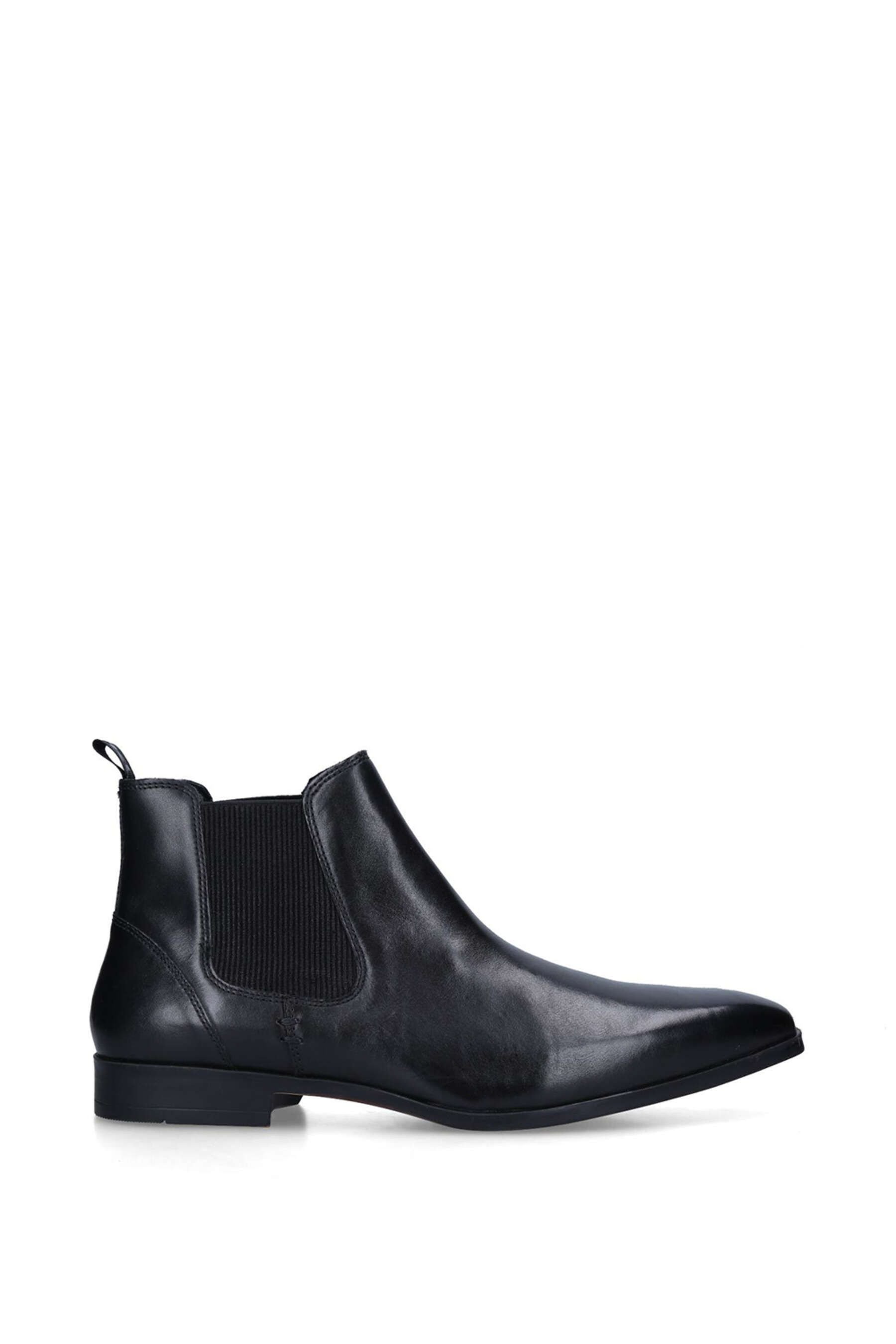 KG Kurt Geiger KG Kurt Geiger Men's 'Pax' Leather Boots in Black - 2