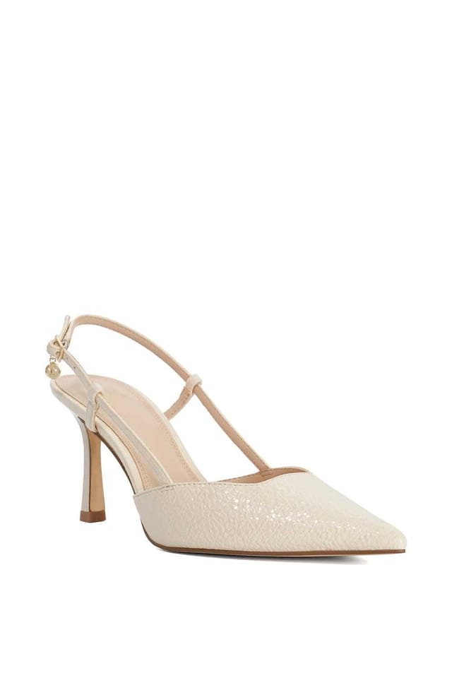 Dune London Dune London Women's 'Composure' Heeled Sandals in White - 2