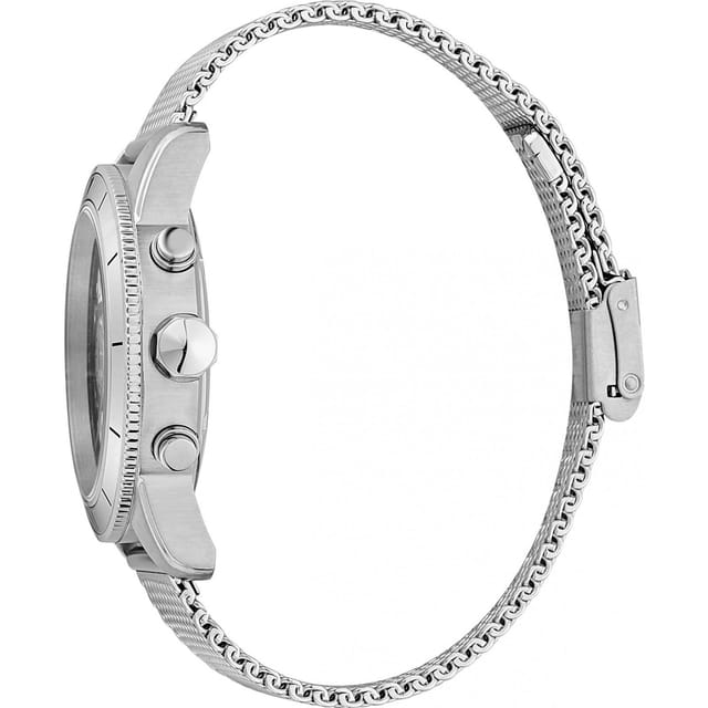 Just Cavalli Just Cavalli Men's JC1G215M0045 42mm Quartz Watch in Silver - 3