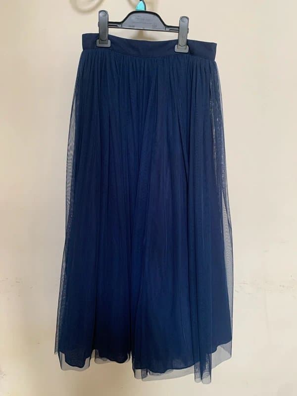 ASOS Navy tulle skirt size 8