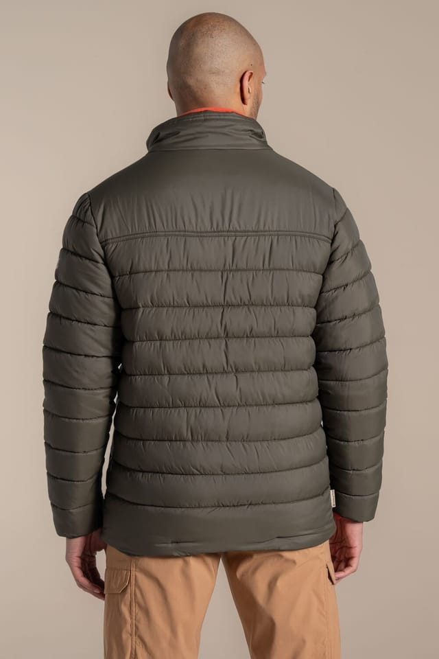Craghoppers Craghoppers Men's National Trust Dalesway Insulating Water Repellent Jacket in Dark Green - 2