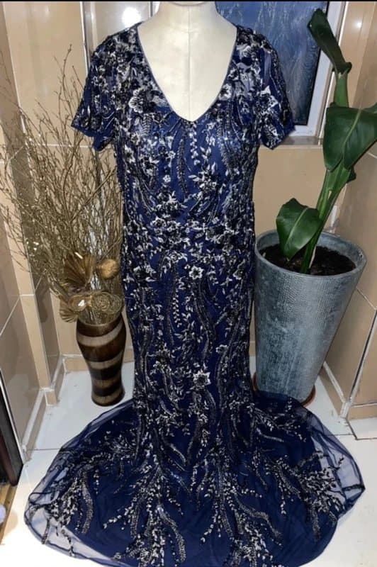 NoBell Brand new fully embroidered maxi dress embellished sequin sparkly