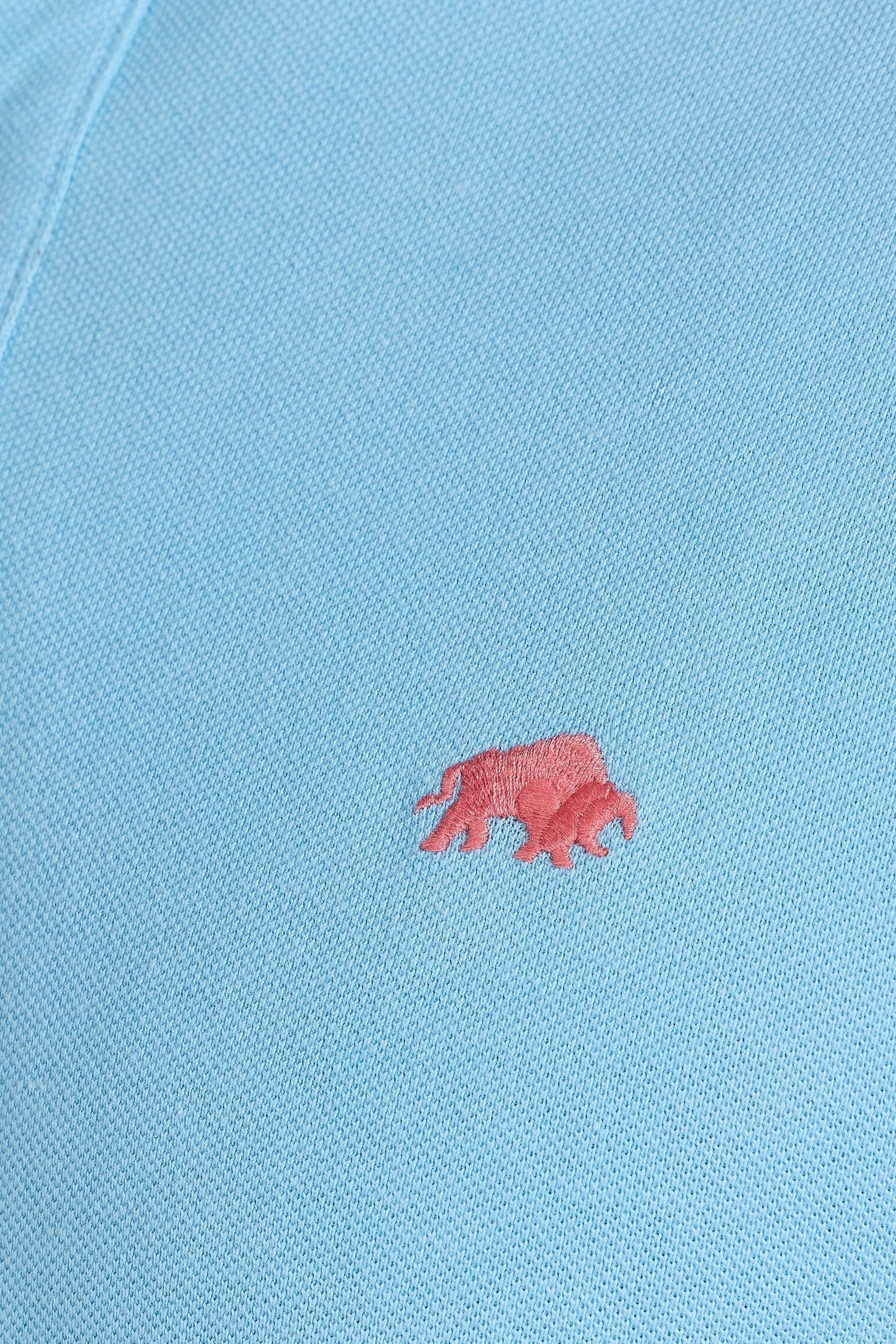 raging bull Raging Bull Men's Classic Polo in Light Blue - 4