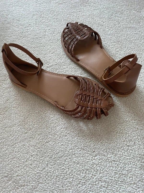ASOS Leather Sandals size 8 42