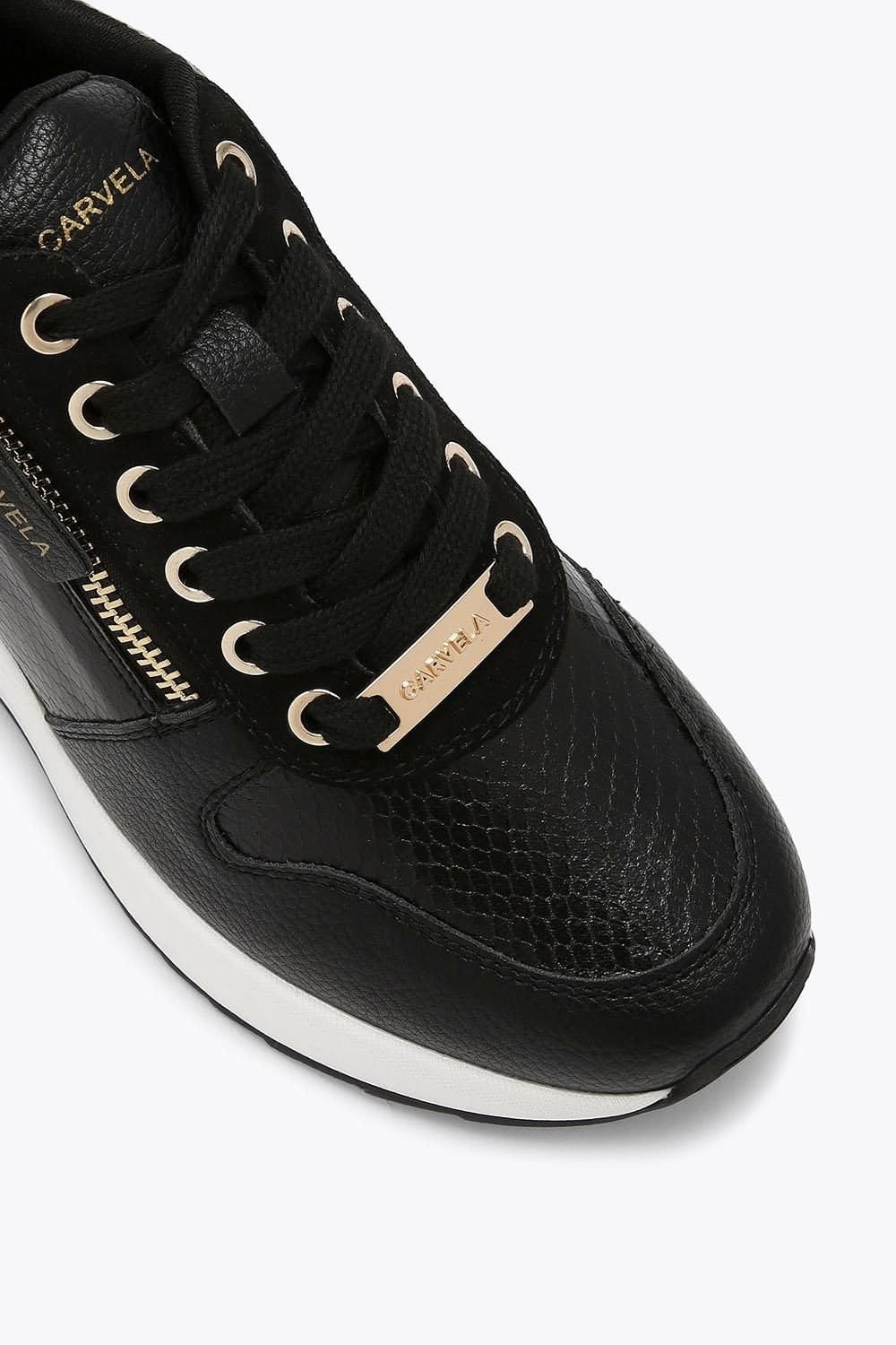 Carvela Carvela Women's 'High Rise' Trainers in Black - 4