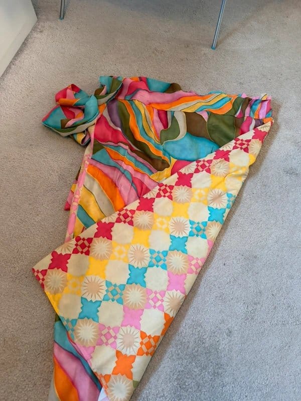 Never Fully Dressed Multi-Coloured Floral Wrap Skirt
