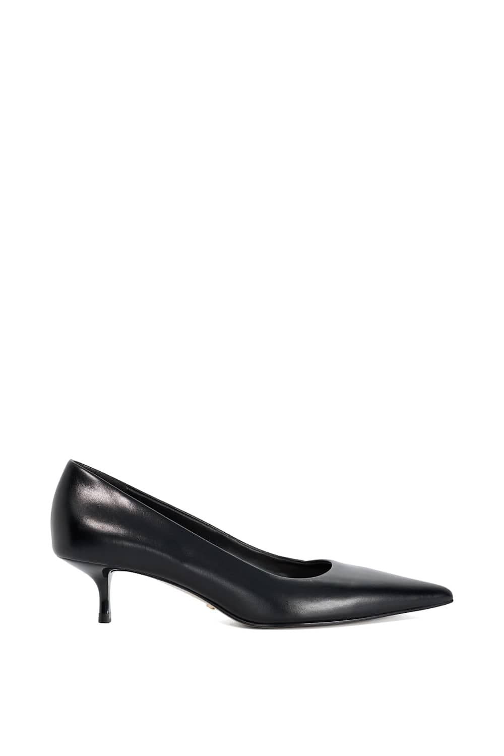 Dune London Dune London Black Leather Court Shoes