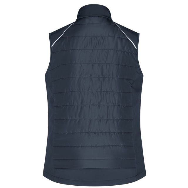 James and Nicholson James and Nicholson Women's Hybrid Gilet in Dark Grey - 2