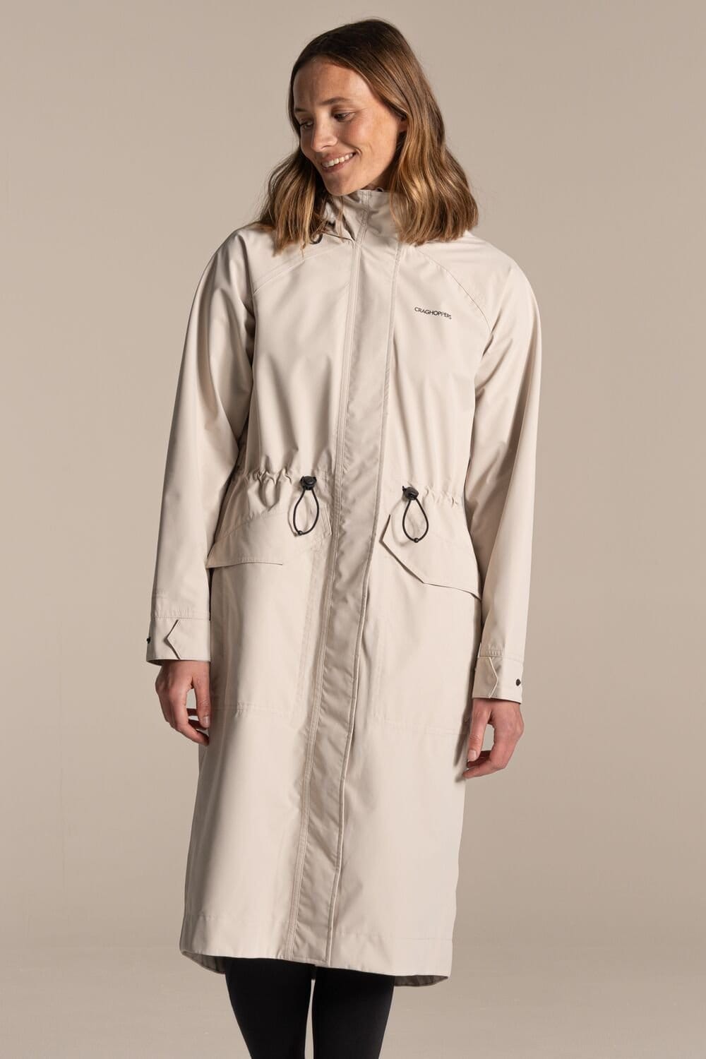 Craghoppers Women's Naima Waterproof Jacket in Cream