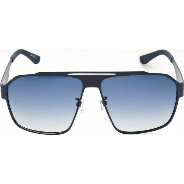 Police Police Men's SPLL08M-63S72P Square/Rectangle Sunglasses in Blue - 2