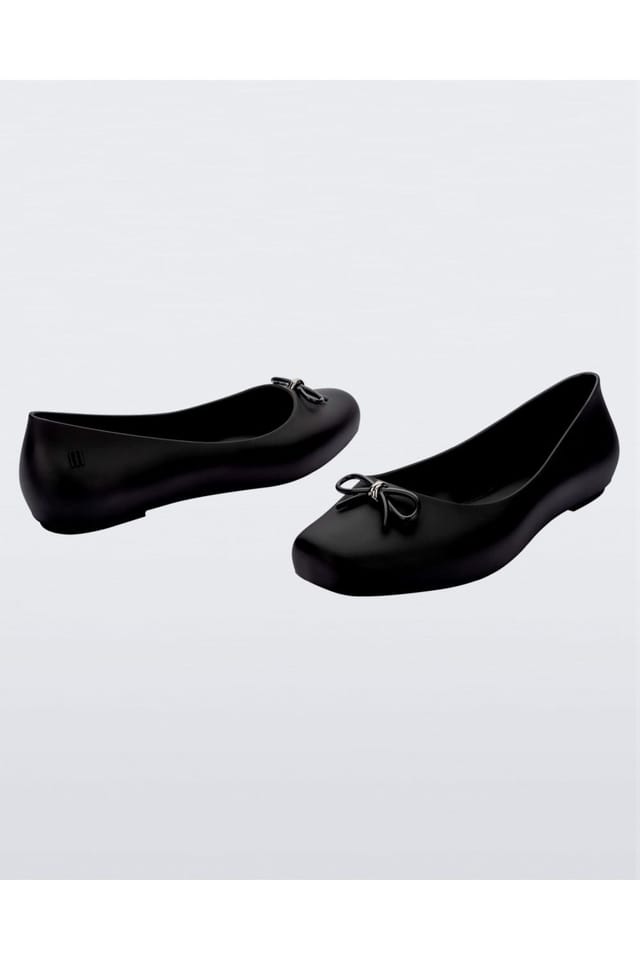 Melissa Shoes Melissa Shoes Women's Aura Basic Jelly Ballet Shoes in Black - 2