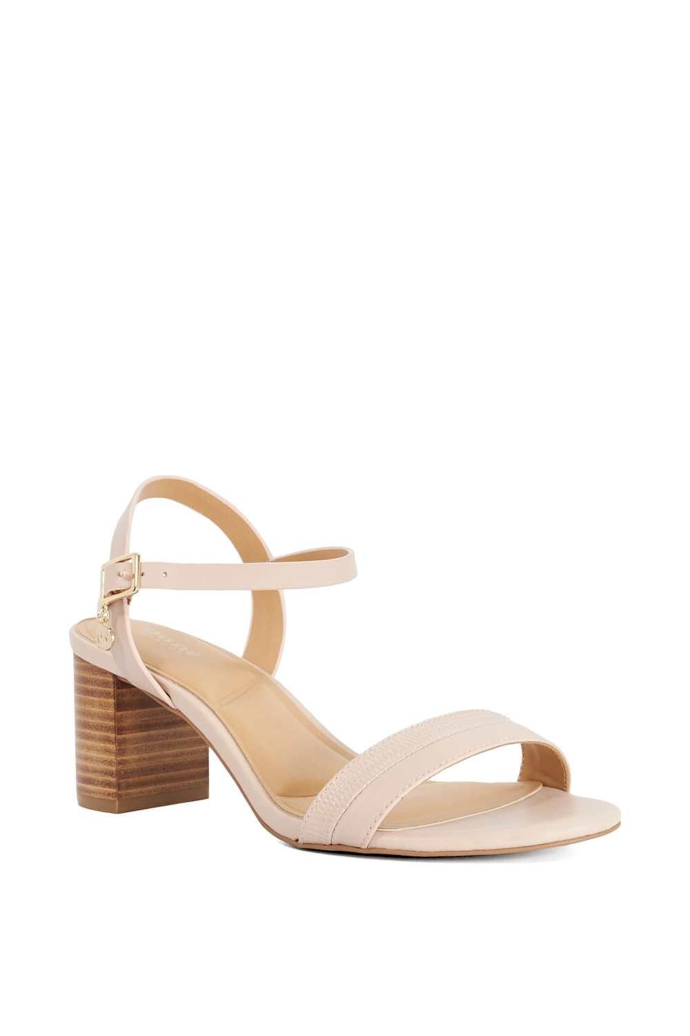 Dune London Dune London Women's Wide Fit 'Jaycie' Leather Sandals in Natural - 2