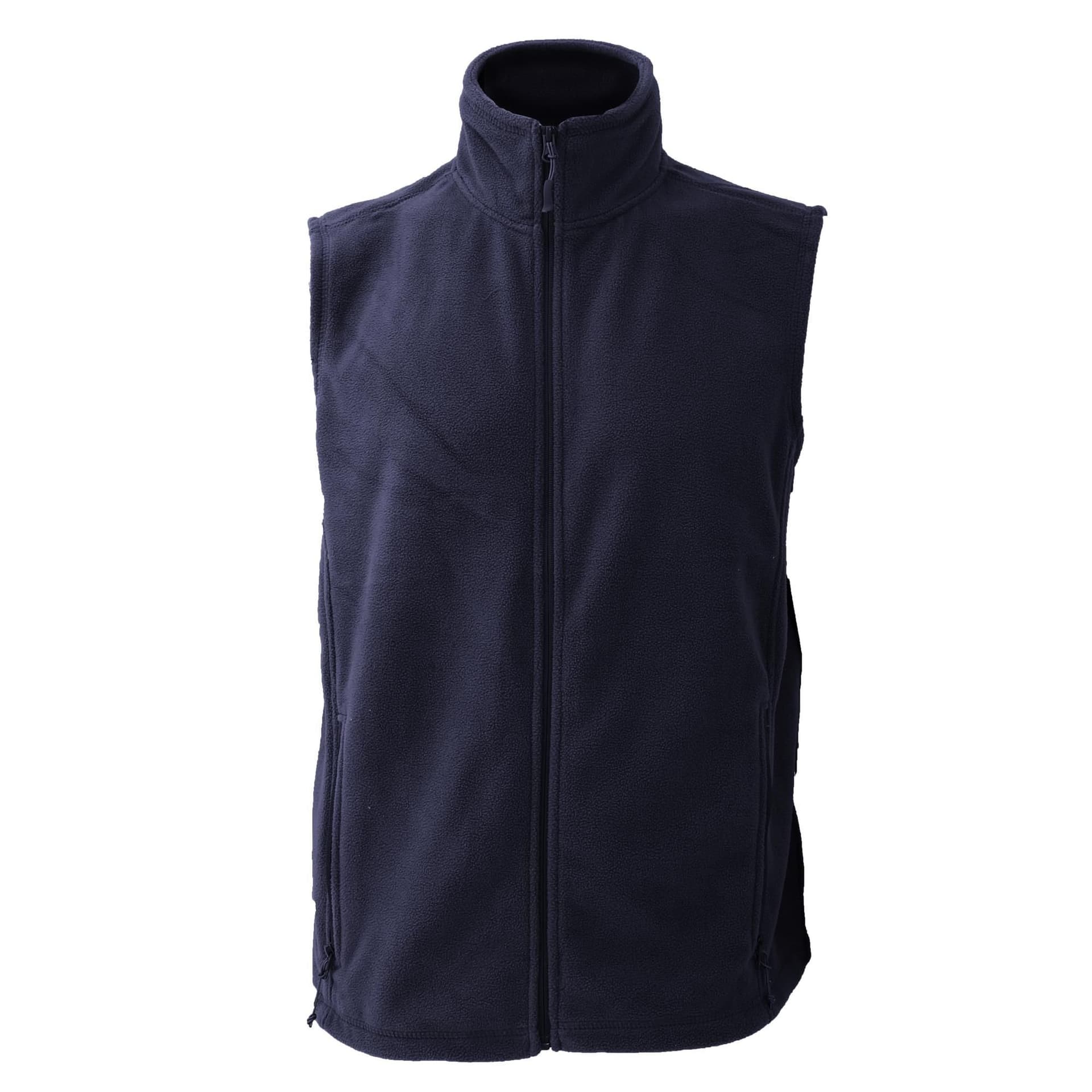 Russel Russel Men's Fleece Gilet Jacket Bodywarmer in Navy