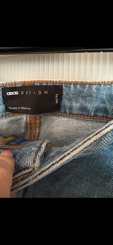ASOS Design Asos Design jeans waist 34 length 32