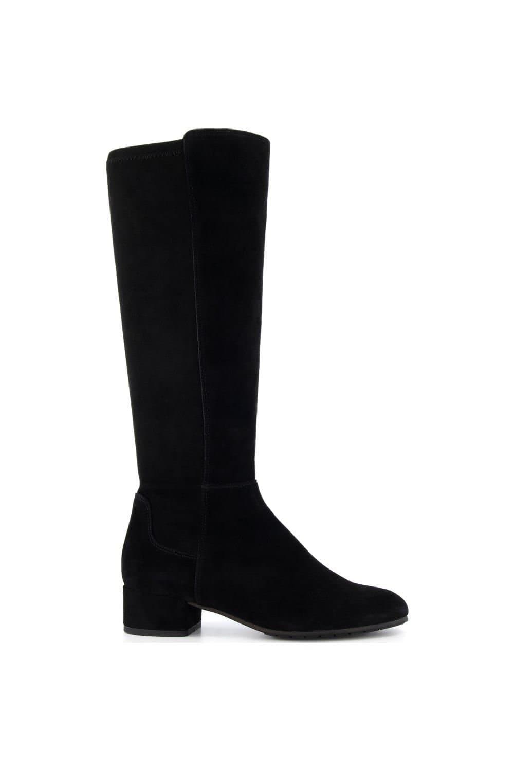 Dune London Dune London Women's 'Tayla' Suede Knee High Boots in Black