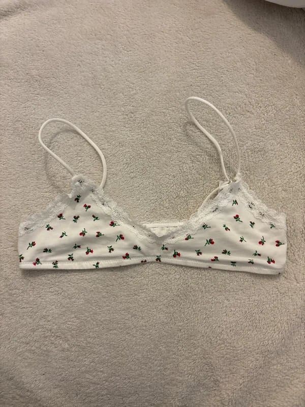 Bershka Floral bralette