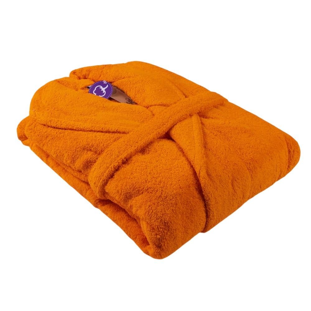 ARTG ARTG Women's Shawl Collar Robe in Orange - 1