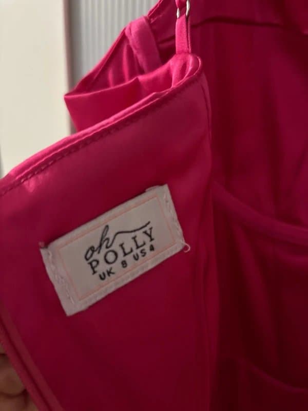 Oh Polly Oh Polly pink dress size 8