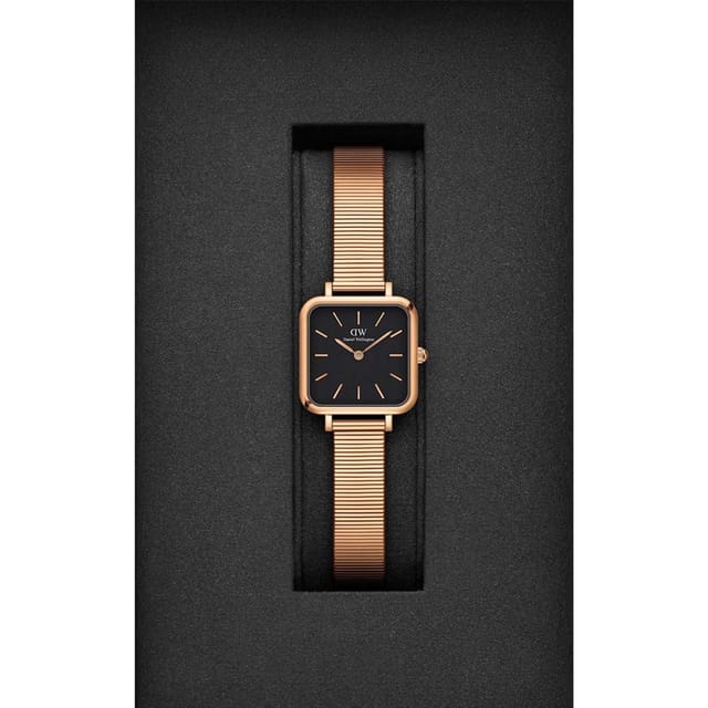 Daniel Wellington Daniel Wellington Women's DW00100518 Quadro 22mm Quartz Watch in Rose Gold - 2