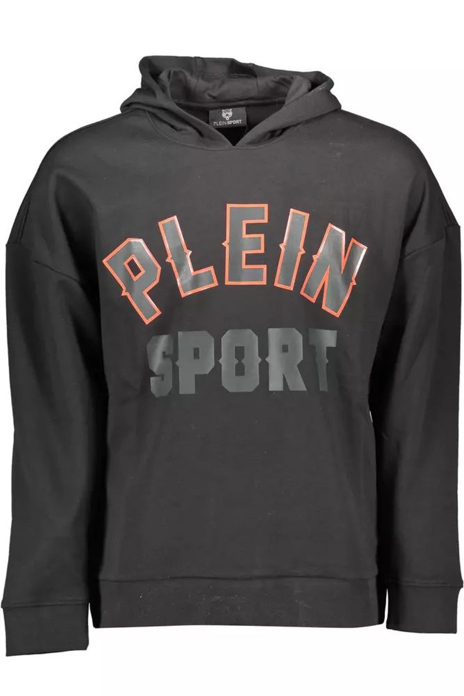 Plein Sport Plein Sport Men's Oversized Hoodie Model Pl10023 in Black