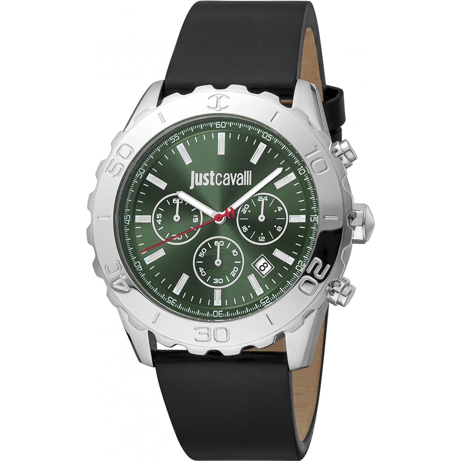 Just Cavalli Just Cavalli Men's JC1G214L0015 46mm Quartz Watch in Black