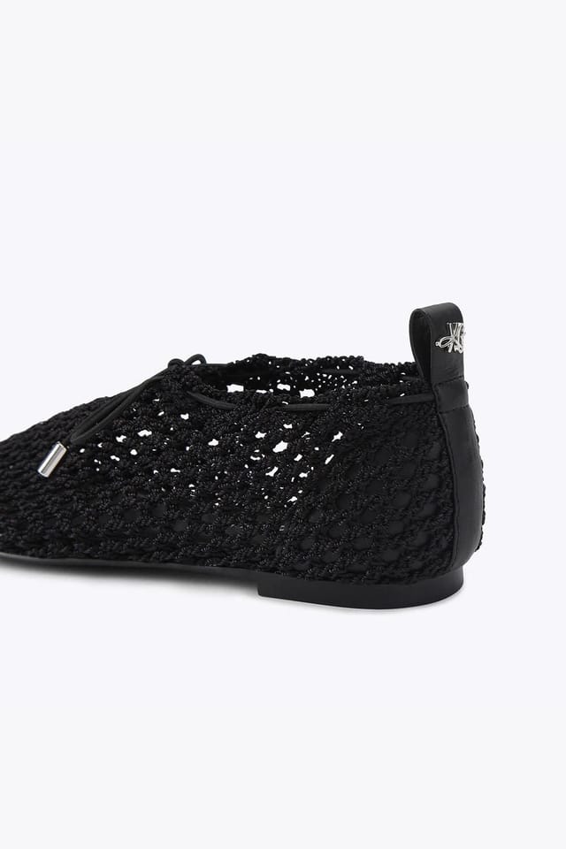 KG Kurt Geiger KG Kurt Geiger Women's 'Notty' Fabric Flats in Black - 3