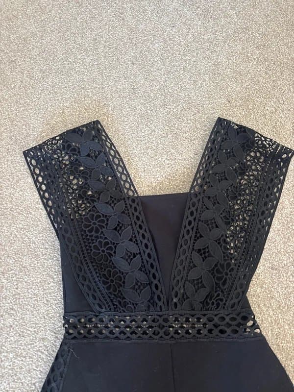 Topshop Topshop lace play suit
