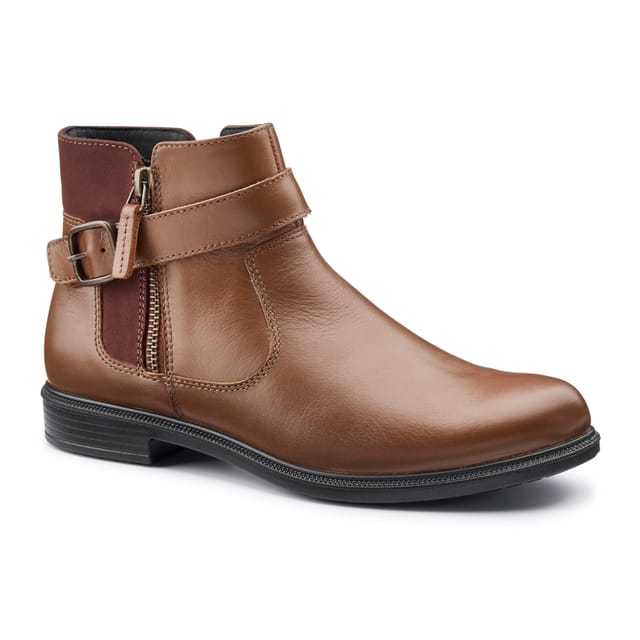 Hotter Hotter Women's 'Kingston' Ankle Boots in Tan - 2