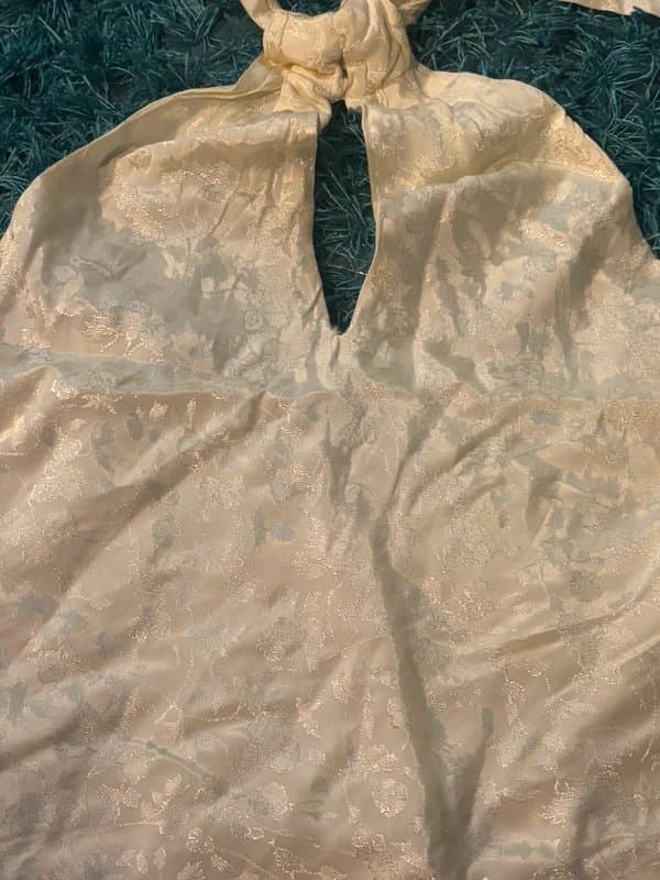 ASOS Silk halter top