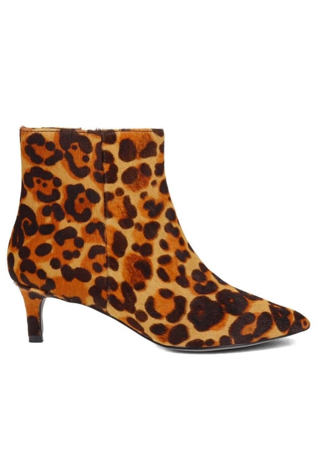 Jones Bootmaker Jones Bootmaker Women's Kezia Stiletto-Heeled Ankle Boots in Tan - 2
