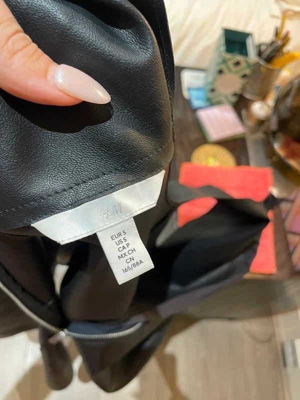 H&M HNM leather dress