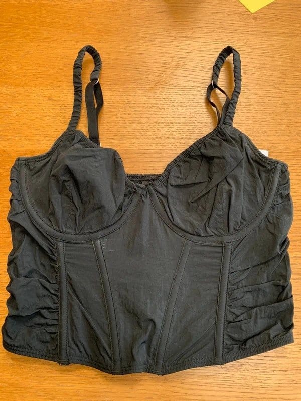 Gilly Hicks Black corset top - 1