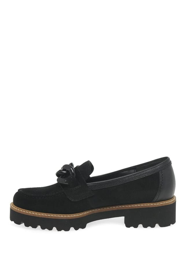 Gabor Gabor Women's 'Squeeze' Chunky Slip On Shoes in Black - 2