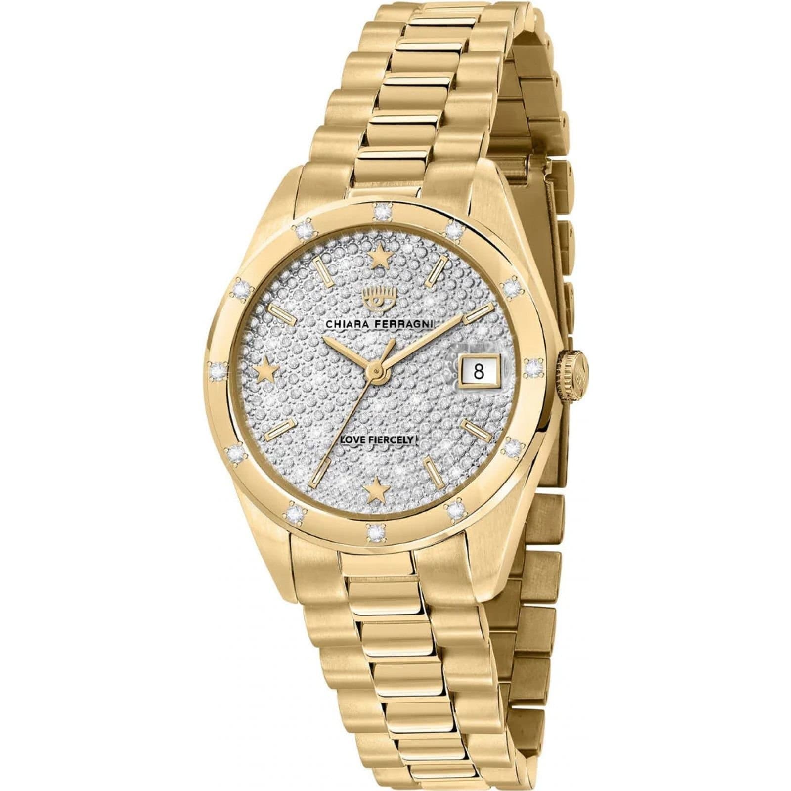 Chiara Ferragni Chiara Ferragni Women's R1953100512 32mm Quartz Watch in Gold
