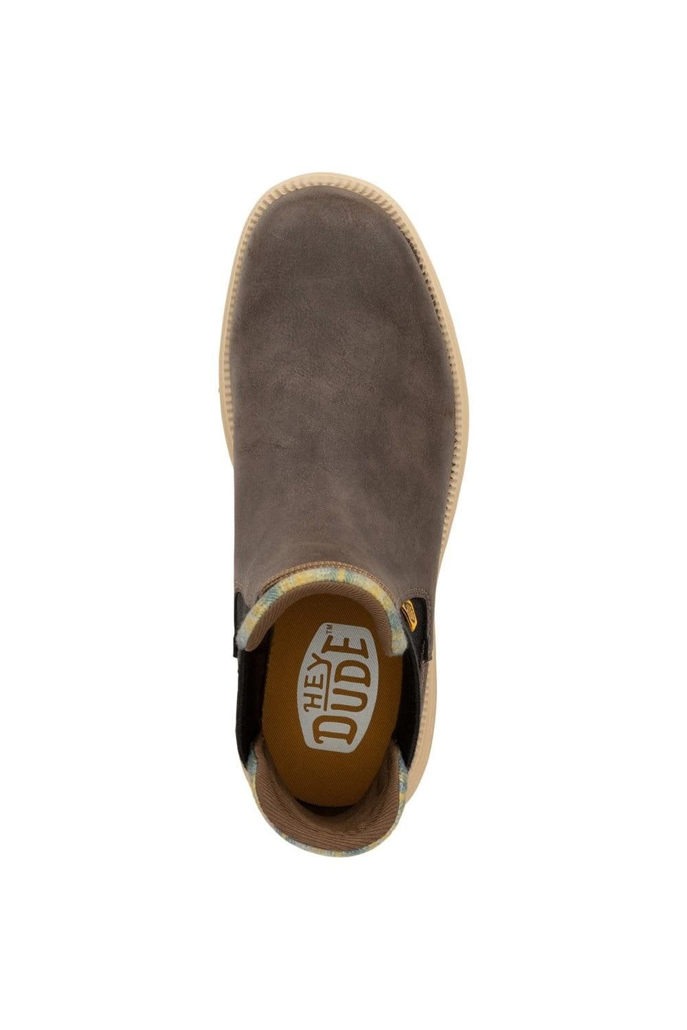 HEY DUDE Hey Dude Men's Branson Classic Boots in Brown - 4