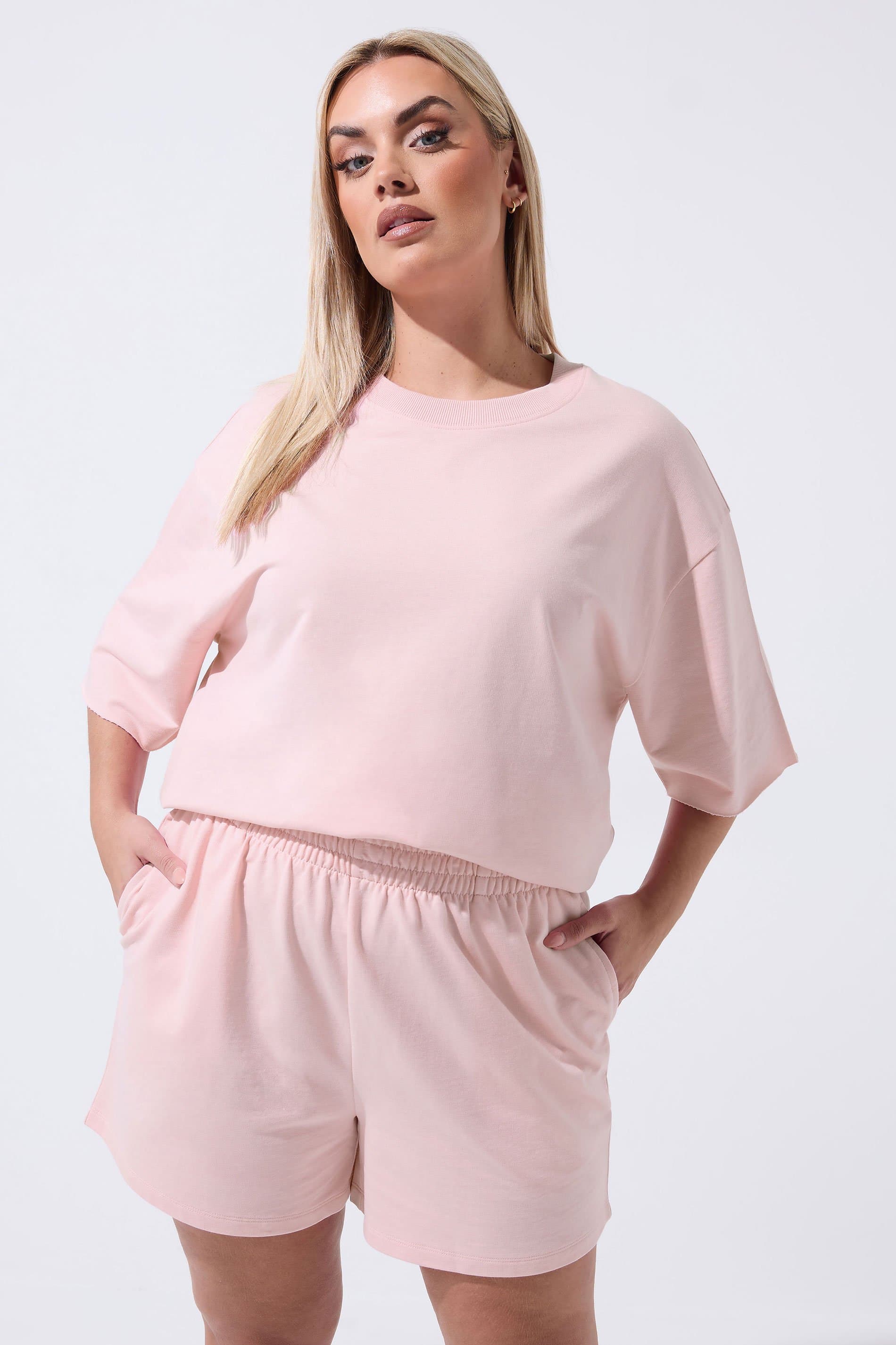 Limited Collection Plus Size Pink Shorts