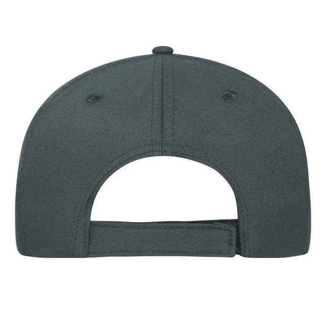 Myrtle Beach Myrtle Beach Men's 5 Panel Cotton Sandwich Peak Cap in Dark Grey - 2