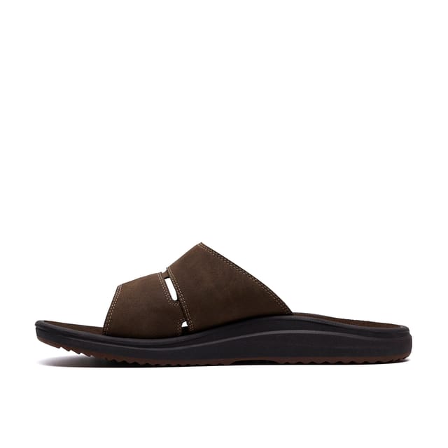 Clarks Clarks Men's Brinkley Slide Dark Brown Sliders - 2