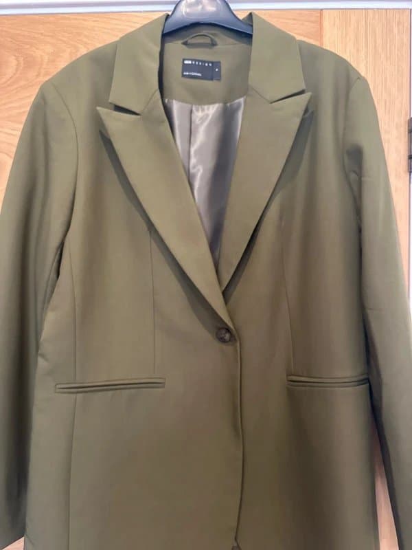 ASOS Design Khaki oversized blazer