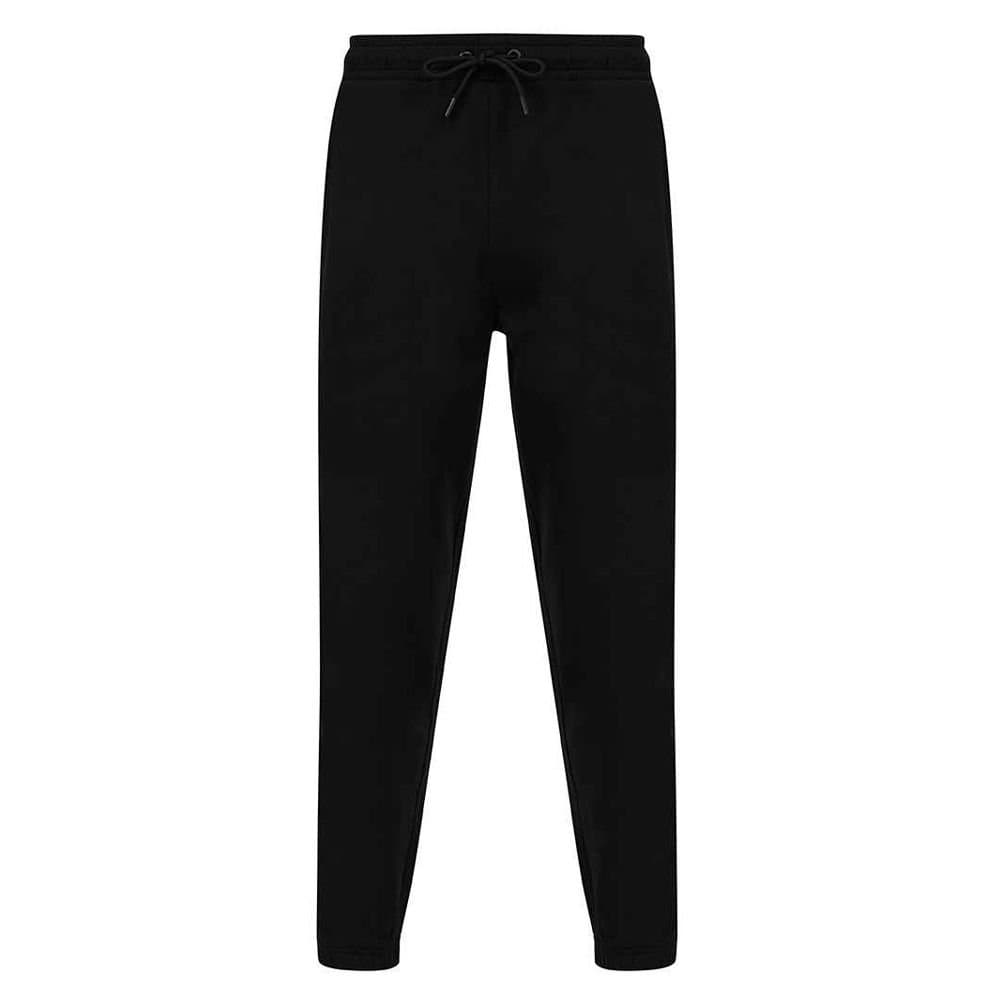 SF Men SF Men Men's Fashion Cuffed Jogging Bottoms in Black