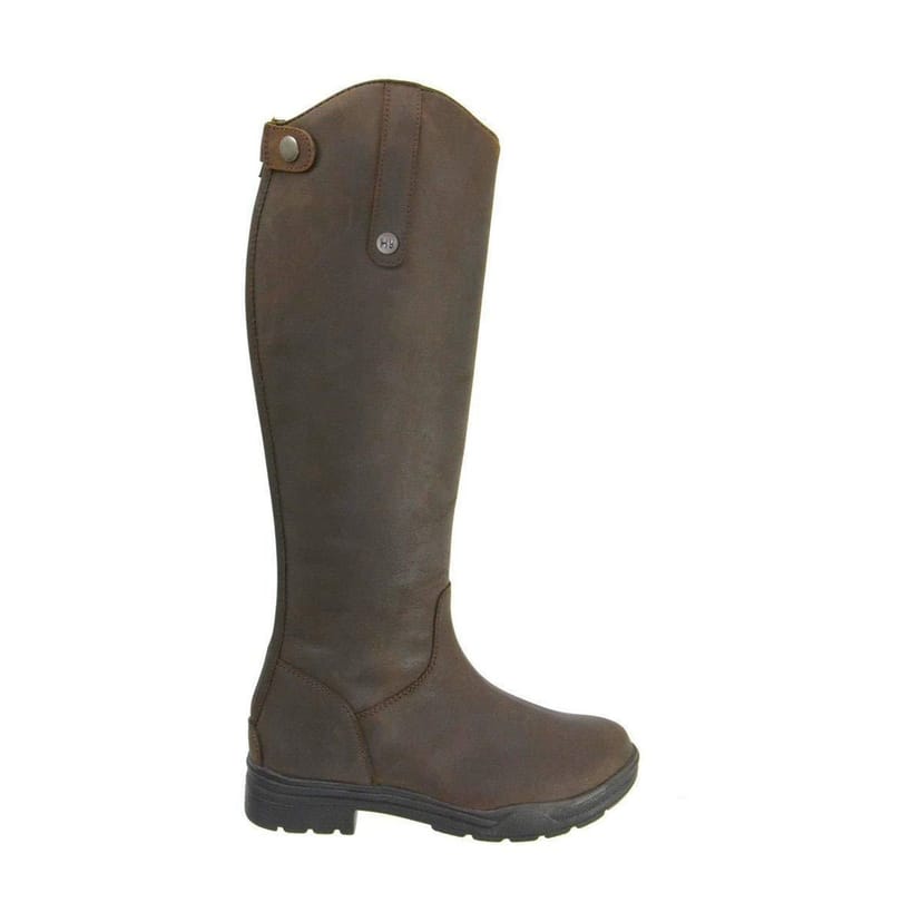 HyLAND HyLAND Women's Waterford Winter Country Riding Boots in Dark Brown - 1