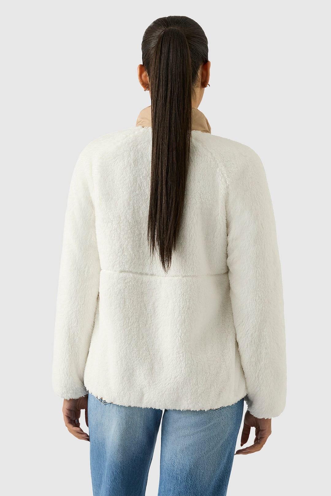 Reebok Reebok Women's Double Monkey Fleece in Cream - 2