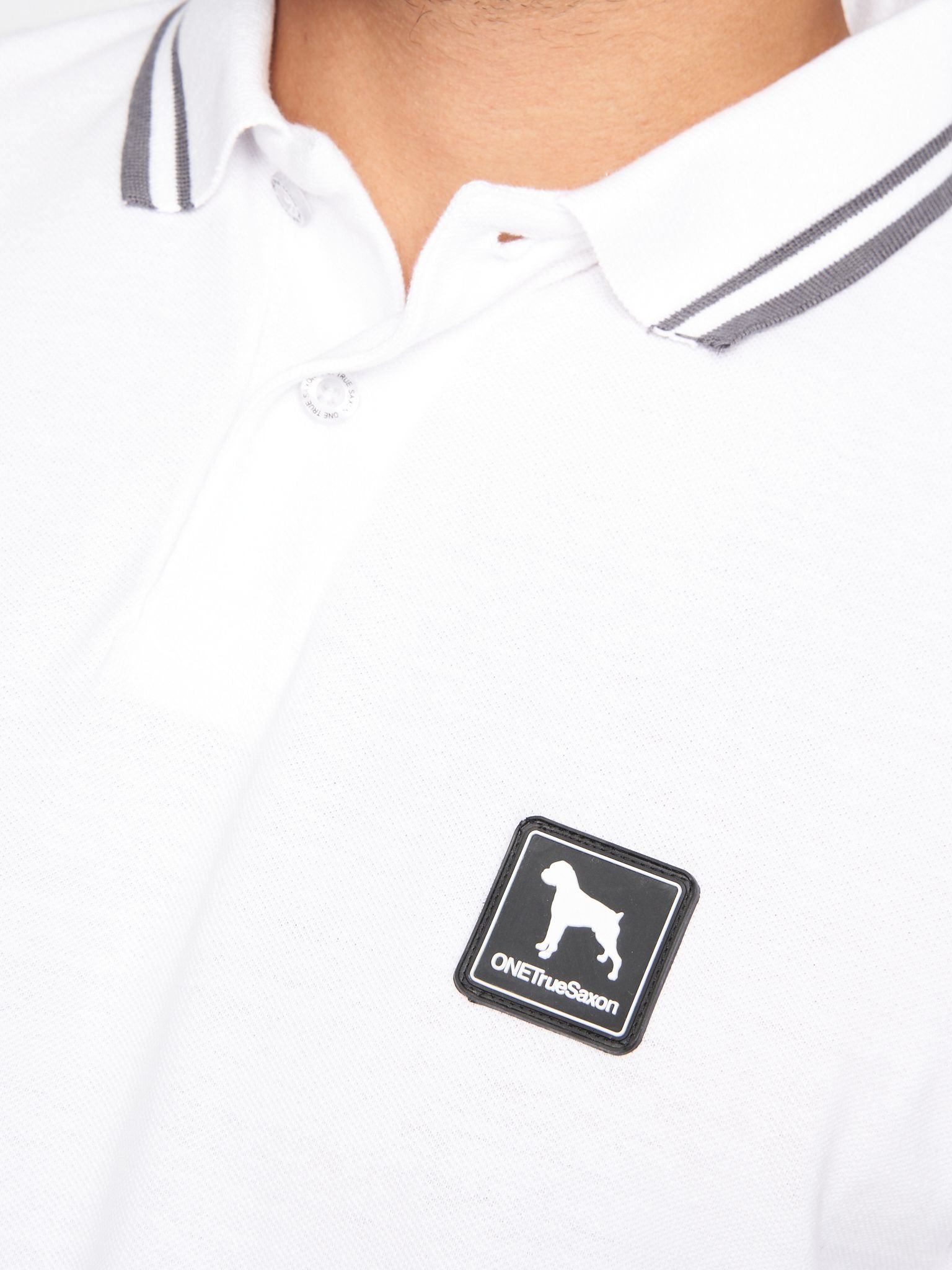 One True Saxon One True Saxon Men's Dexon Polo in White - 2